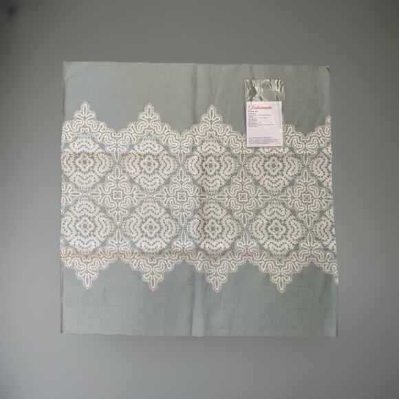 4 Scalamandre Aqua Colorway Luxury Brocade Medium Weight Fabric Samples - Picture 5 of 11